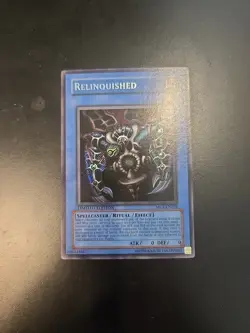 Yugioh Relinquished MC1-EN003 Secret Rare Limited Edition NM - Image 1