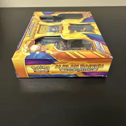 Pokemon TCG: 2018 Alolan Raichu Figure Collection Box Sealed W/Evolutions NFS - Image 5