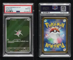 Art Rare - Slakoth Japanese Pokemon SV8: Super Electric Breaker PSA 10 11y2 - Image 3