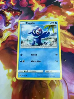Popplio 39/149 Sm Base Set Regular NM-Mint Pokemon TCG - Image 1