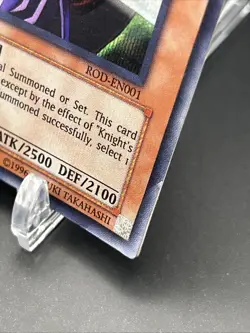 Yugioh Dark Magician Knight ROD-EN001 Parallel Secret Rare HP - Image 4