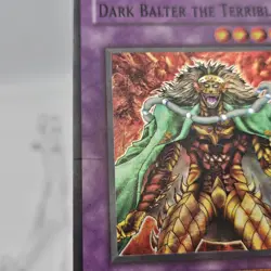 Dark Balter The Terrible LOD-002 Heavily Played Super Holo Rare Unlimited Yugioh - Image 3