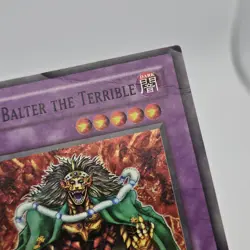 Dark Balter The Terrible LOD-002 Heavily Played Super Holo Rare Unlimited Yugioh - Image 5