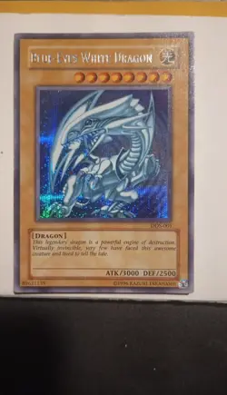 Blue-Eyes White Dragon (Dark Duel Stories) DDS-001 Yu-Gi-Oh! Video Game Promotio - Image 1