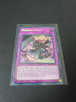 Yu-Gi-Oh TCG Dominus Purge Secret Rare 1st Edition INFO-EN078 - Image 2