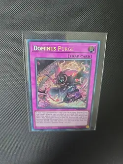 Yu-Gi-Oh TCG Dominus Purge Secret Rare 1st Edition INFO-EN078 - Image 3