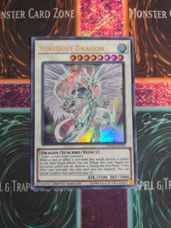Yu-Gi-Oh! Stardust Dragon DUPO-EN103 Limited Ultra Rare NM a1/ - Image 1