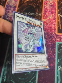 Yu-Gi-Oh! Stardust Dragon DUPO-EN103 Limited Ultra Rare NM a1/ - Image 2