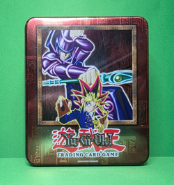 Yu-Gi-Oh 2002 Collectible Tin Yugi Dark Magician Empty Tin Only - Image 1