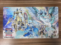 Konami Official Yu-Gi-Oh 2019 WCQ World Chalice Playmat - Image 1