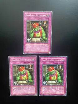 Yugioh Good Goblin Housekeeping FET-EN054 Unlimited Edition Common MP/HP X3 - Image 1