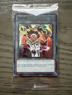 Yu-Gi-Oh! Token Varis & Borreload Dragon TKN5-EN010 The Infinite Forbidden - Image 1