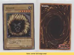 Leogun 1st Ed. YuGiOh Metal Raiders #MRD-033 2002 READ 0b3 - Image 3