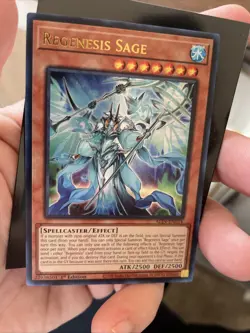 1st Edition Regenesis Sage ALIN-EN014 Alliance Insight Yu-Gi-Oh! Card Is NM! - Image 1