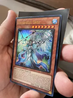 1st Edition Regenesis Sage ALIN-EN014 Alliance Insight Yu-Gi-Oh! Card Is NM! - Image 3