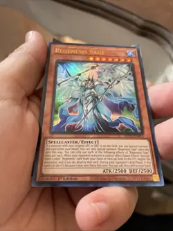 1st Edition Regenesis Sage ALIN-EN014 Alliance Insight Yu-Gi-Oh! Card Is NM! - Image 4