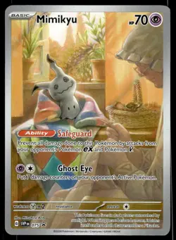 Pokemon TCG SV: Scarlet & Violet Promo Cards #075 Mimikyu NM - Image 1
