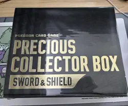 Sealed Pokemon Card Game Sword & Shield Precious Collector Box Japanese - Image 1