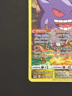 Gengar TG06/TG30 Lost Origin Trainer Gallery 2022 Pokemon TCG Card NM - Image 3