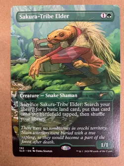 MTG 1x Sakura-Tribe Elder # 192 Secret Lair Drop Magic the Gathering Card x1 NM - Image 1