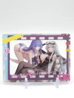 Genki Parade - Anime Waifu Transparent Trading Card - Image 1
