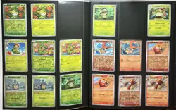 Pokemon Black Bolt (151 Card Lot) Ex/Reverse Holos/Holos/Binder - Image 3