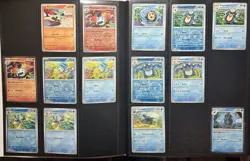 Pokemon Black Bolt (151 Card Lot) Ex/Reverse Holos/Holos/Binder - Image 4