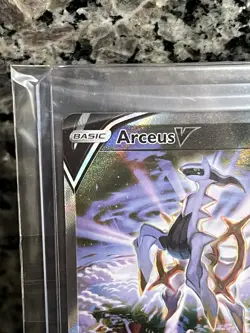 Pokemon Arceus V (Alternate Full Art) 166/172 Swsh09: Brilliant Stars Holo Card - Image 2