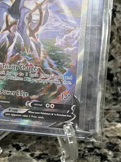 Pokemon Arceus V (Alternate Full Art) 166/172 Swsh09: Brilliant Stars Holo Card - Image 4