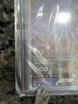 Pokemon Arceus V (Alternate Full Art) 166/172 Swsh09: Brilliant Stars Holo Card - Image 5