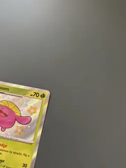 Pokemon TCG 2024 Paldean Fates: Skiploom 097/091 Shiny Holo Card - Near Mint - Image 3
