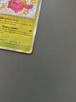 Pokemon TCG 2024 Paldean Fates: Skiploom 097/091 Shiny Holo Card - Near Mint - Image 5