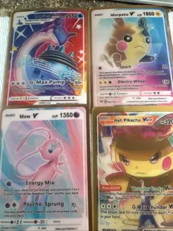 Pokemon 3D Gold Fan Art 4 cards Lot🖼NM - Image 1