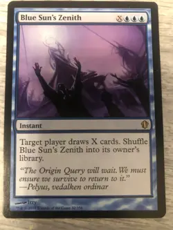 Blue Sun's Zenith Mirrodin Besieged Regular Lightly Played - Image 1