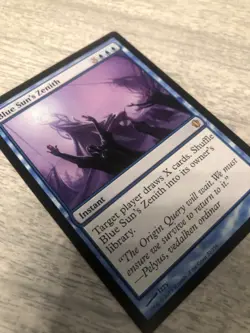 Blue Sun's Zenith Mirrodin Besieged Regular Lightly Played - Image 2