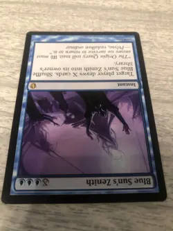 Blue Sun's Zenith Mirrodin Besieged Regular Lightly Played - Image 5