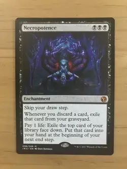 MTG Necropotence Iconic Masters LP - Image 1
