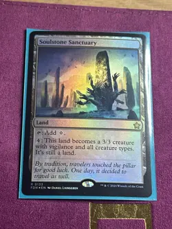 ​Soulstone Sanctuary - Foundations - Near Mint Foil EN MTG​ - Image 1