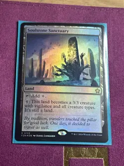 ​Soulstone Sanctuary - Foundations - Near Mint Foil EN MTG​ - Image 2