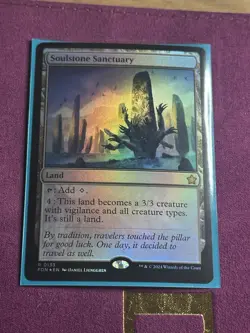 ​Soulstone Sanctuary - Foundations - Near Mint Foil EN MTG​ - Image 4