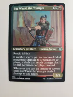 MTG Tor Wauki the Younger Commander: Dominaria United 068 Etched Foil Uncommon - Image 1