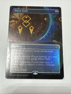 Pack Fresh Mana Vault (Borderless) Double Masters 2022 Foil - Image 1
