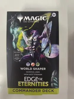 MAGIC MTG Edge of Eternities Commander Deck World Shaper English Sealed - Image 1