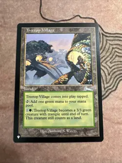 Treetop Village - Urza's Legacy - Magic The Gathering - MTG - Image 1