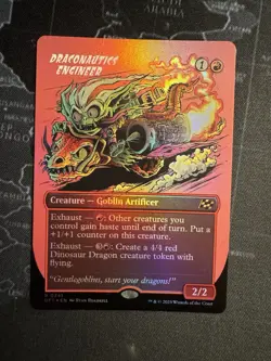 Draconautics Engineer - 341 - Foil - DFT - NM - MTG Magic the Gathering - Image 1