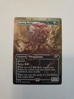 Sowing Mycospawn (Borderless) Modern Horizons 3 Regular - Image 1