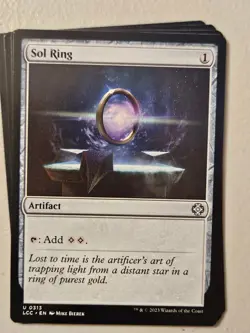 MTG | Sol Ring (x4 Playset) | (NM) The Lost Caverns of Ixalan - Image 1