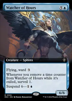 MTG WATCHER OF HOURS 335 EXC - GUARDIANO DELLE ORE - MKC X EN - MAGIC - Image 1