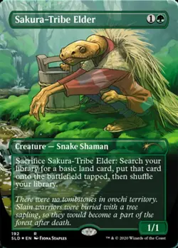 1 x Sakura-Tribe Elder - Secret Lair - NM-Mint - MTG - Image 1