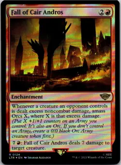 Magic the Gathering Fall of Cair Andros The Lord of the Rings Foil x1 MTG - Image 1